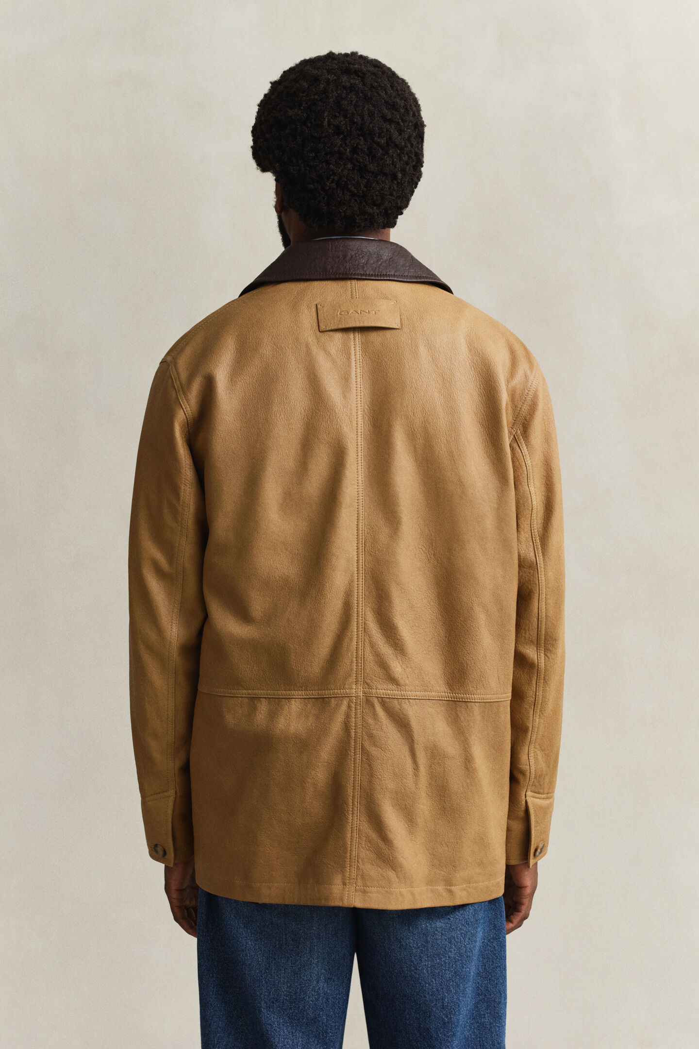 Leather Decker Jacket