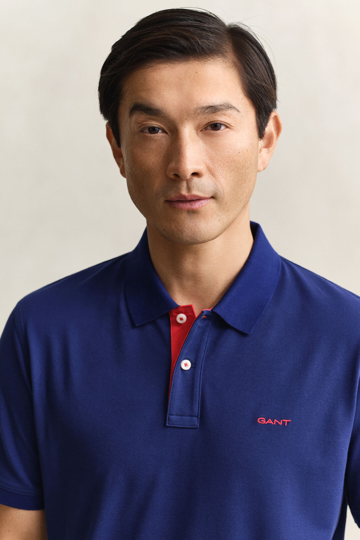 Contrast Piqu&eacute; Polo Shirt