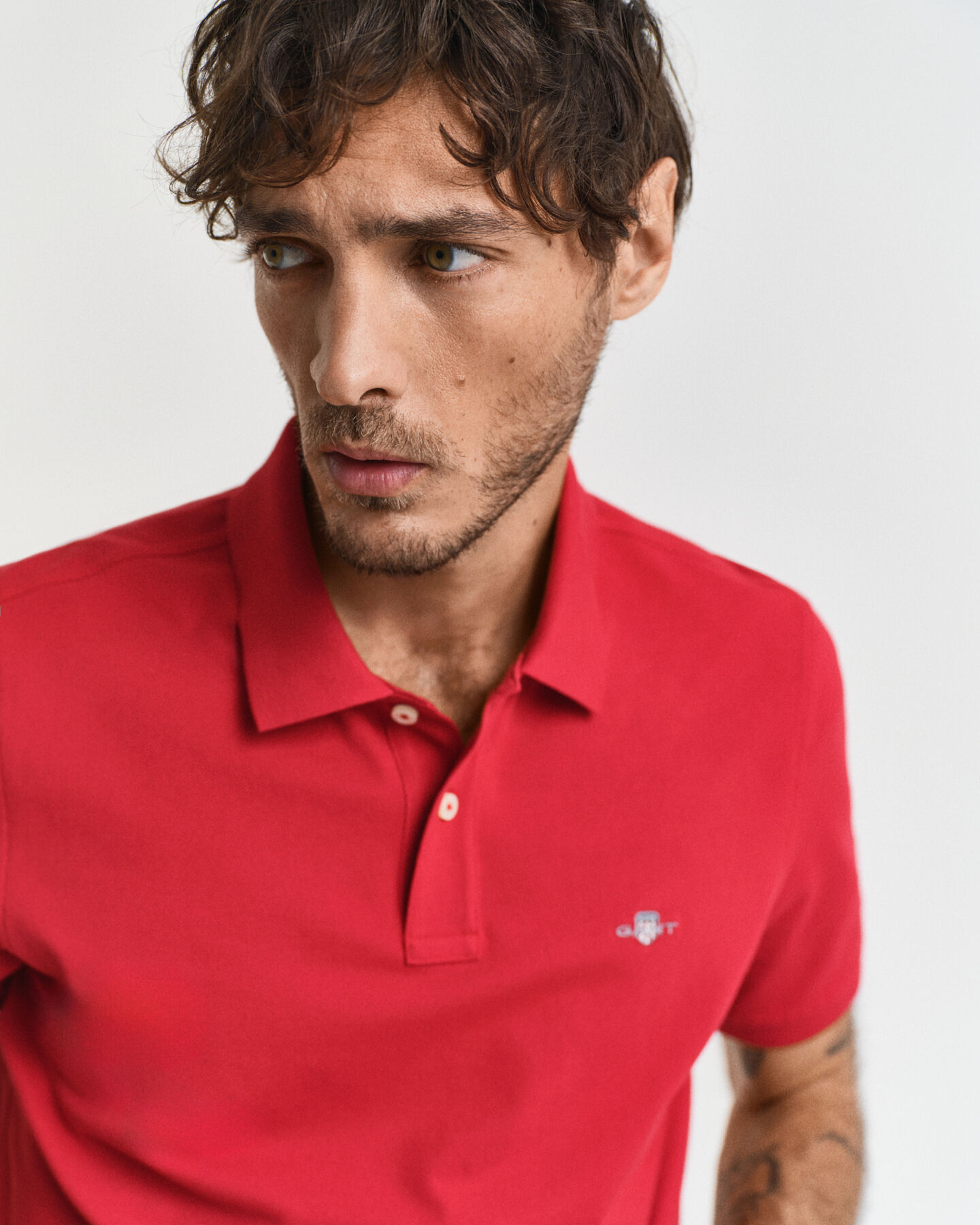 Regular Fit Shield Piqué Polo Shirt