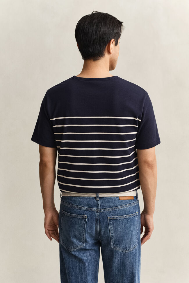 Placed Stripe T-Shirt