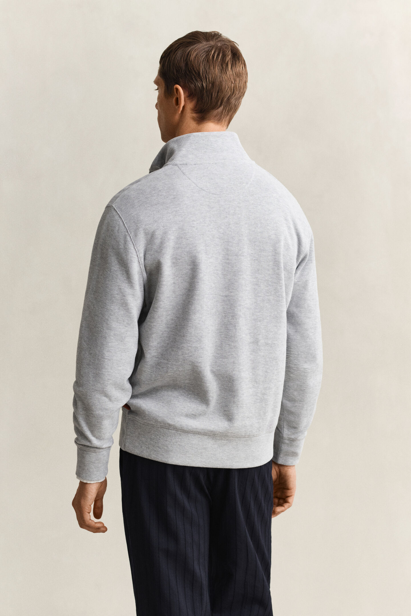Sacker Rib Half-Zip Sweatshirt