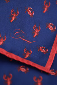 Crab Pocket Square
