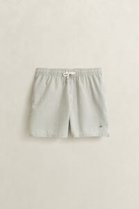 Striped Seersucker Swim Shorts