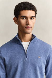 Classic Cotton Half-Zip Sweater