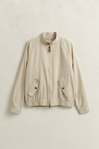 Linen Blend Harrington Jacket