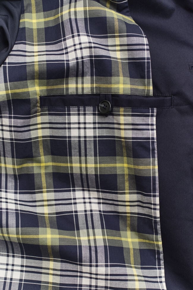 Cotton Blend Car Coat