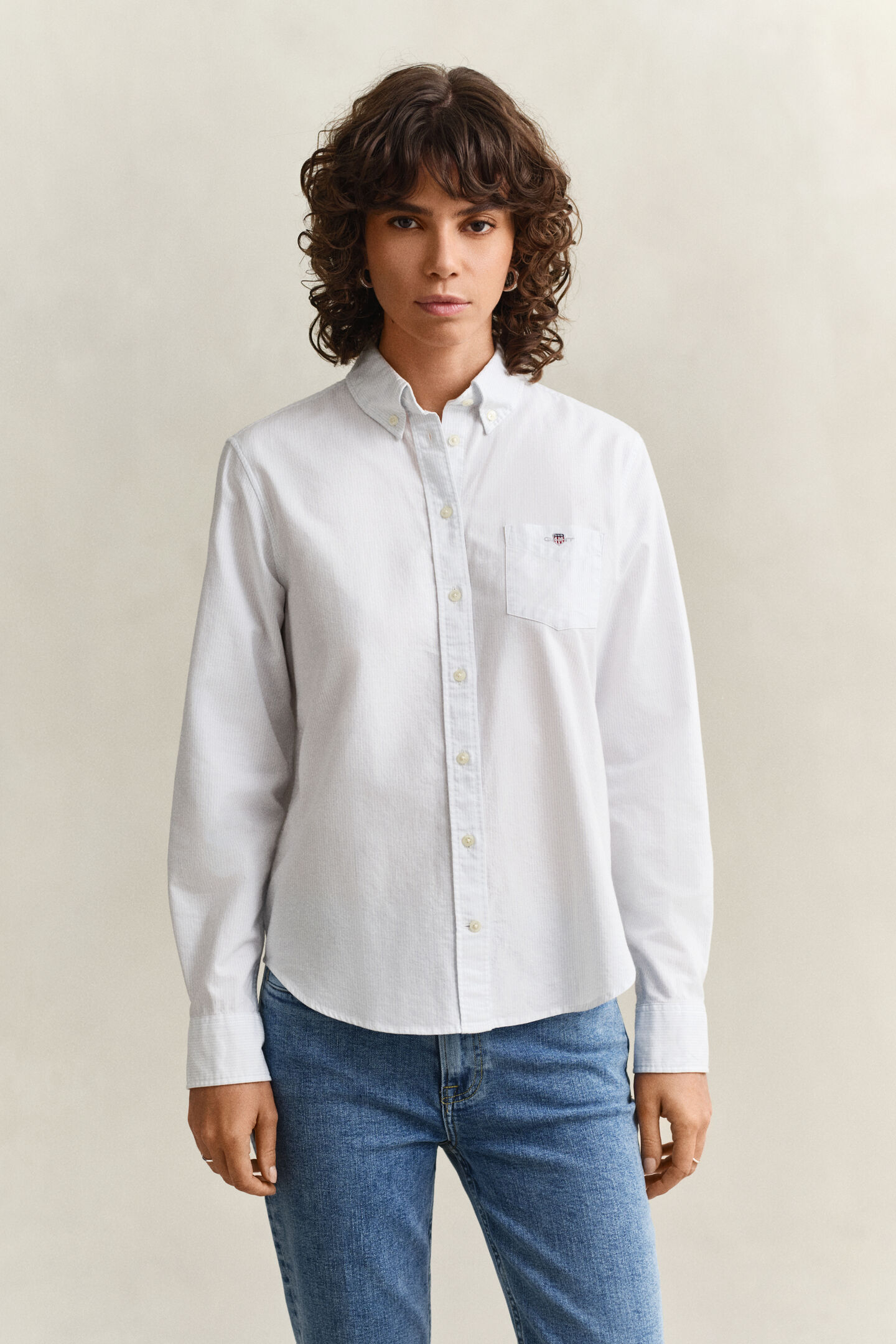 Regular Fit Classic Striped Oxford Shirt