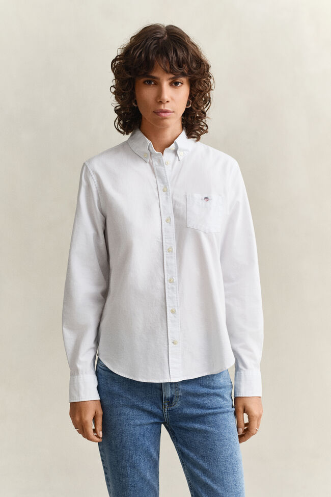 Regular Fit Classic Striped Oxford Shirt