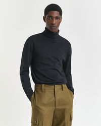 Extra Fine Merino Wool Turtleneck Sweater