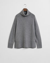 Soft Wool Cashmere Blend Turtleneck Sweater