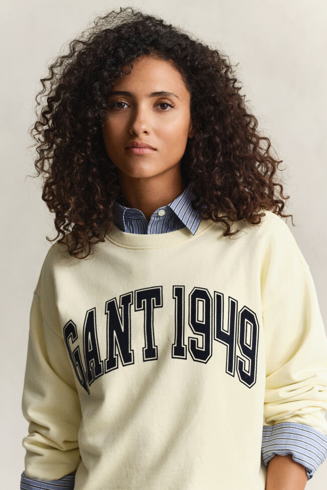 Graphic Crew Neck Sweatshirt