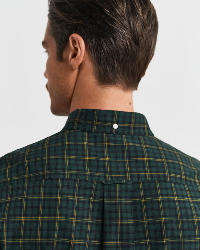 Regular Fit Classic Checked Poplin Shirt