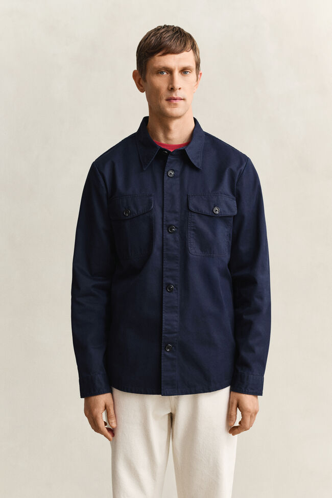 Cotton Twill Overshirt