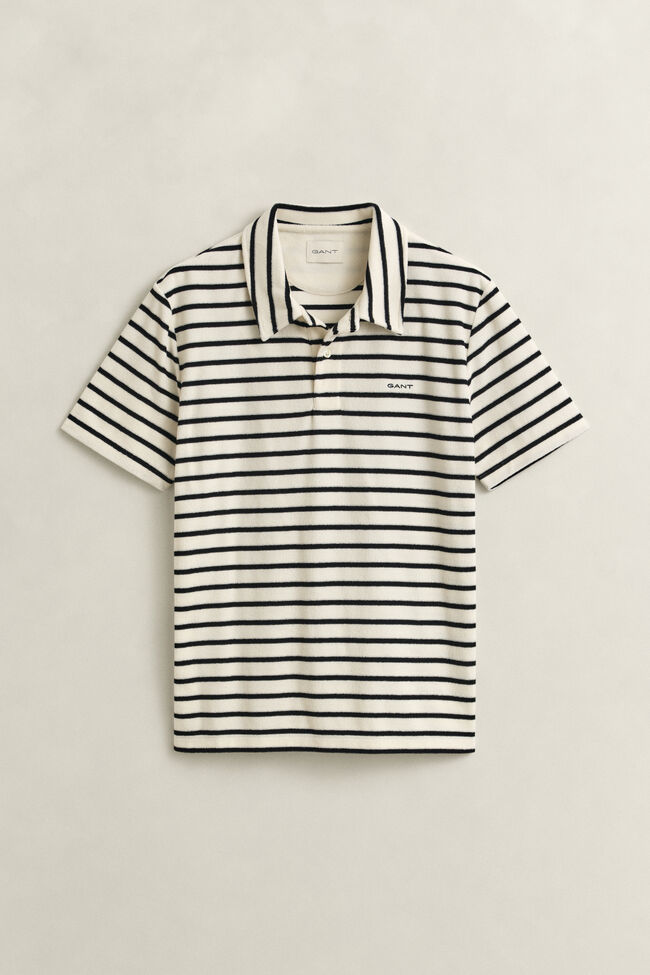 Terry Cloth Polo Shirt