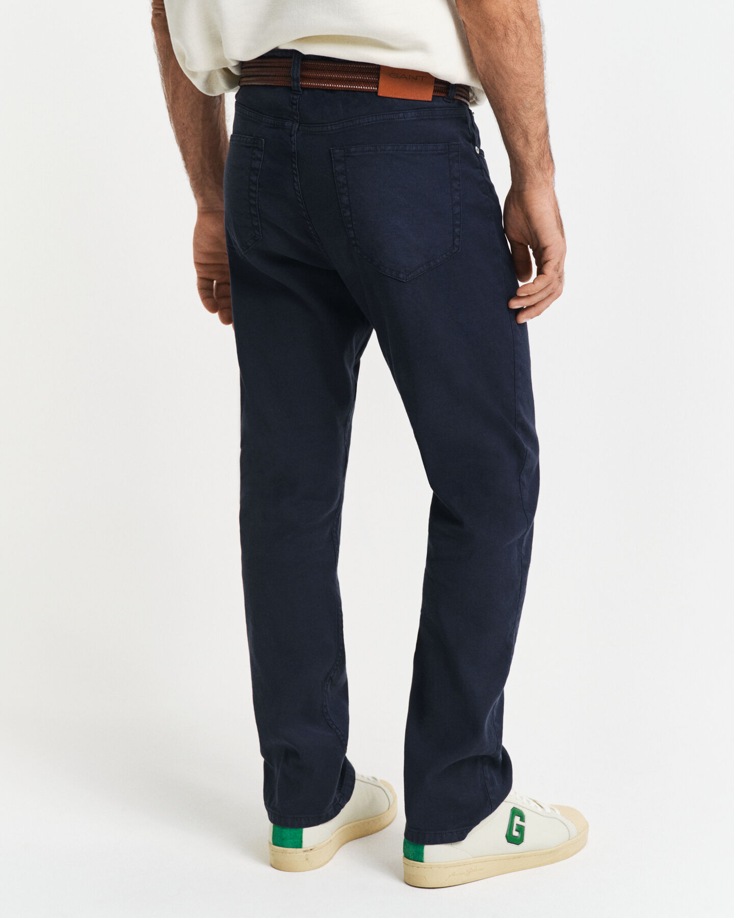 Regular Fit Cotton Linen Jeans