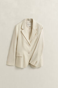 Linen Stretch Blazer