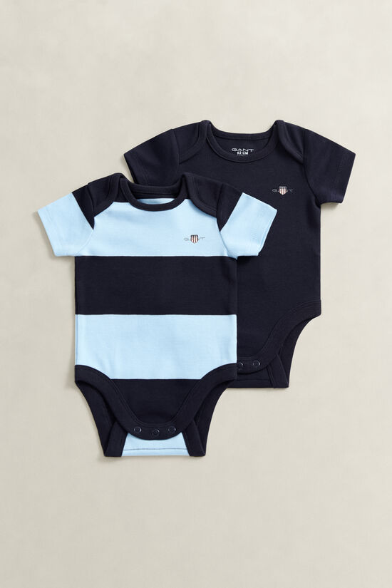 Baby 2-Pack Striped Romper