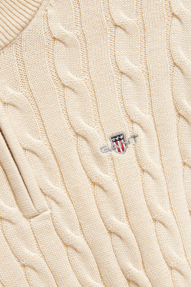 Teen Boys Shield Half Zip Sweater