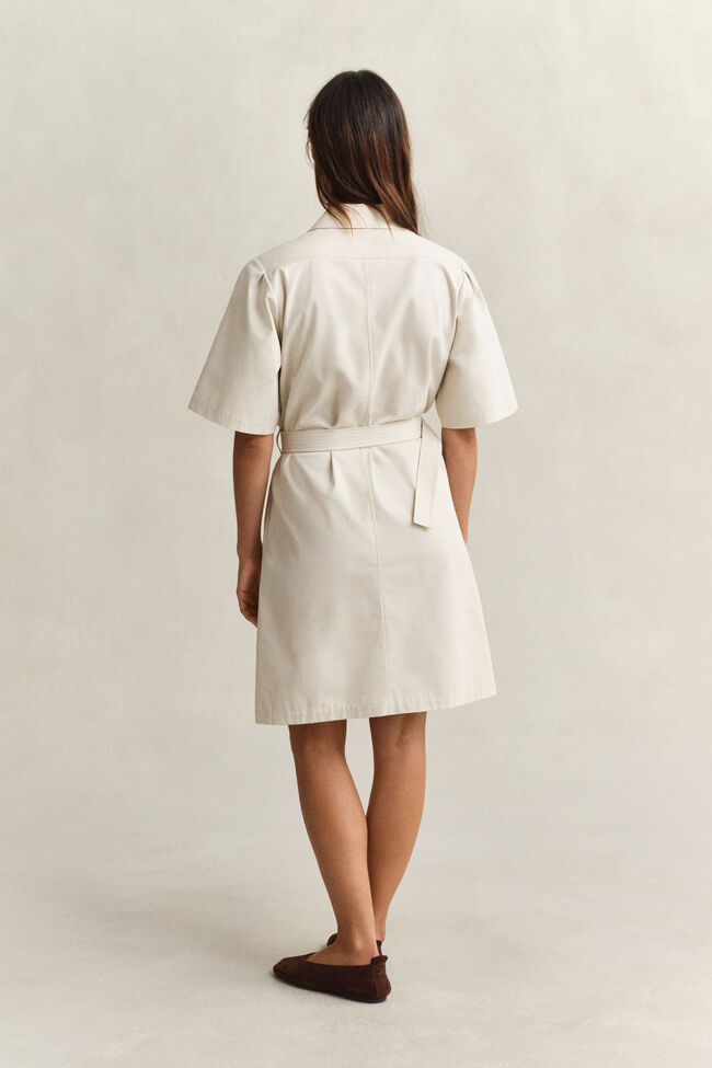 Belted Utility Dress