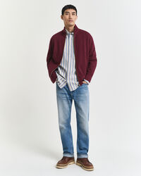 Sacker Rib Zip Cardigan