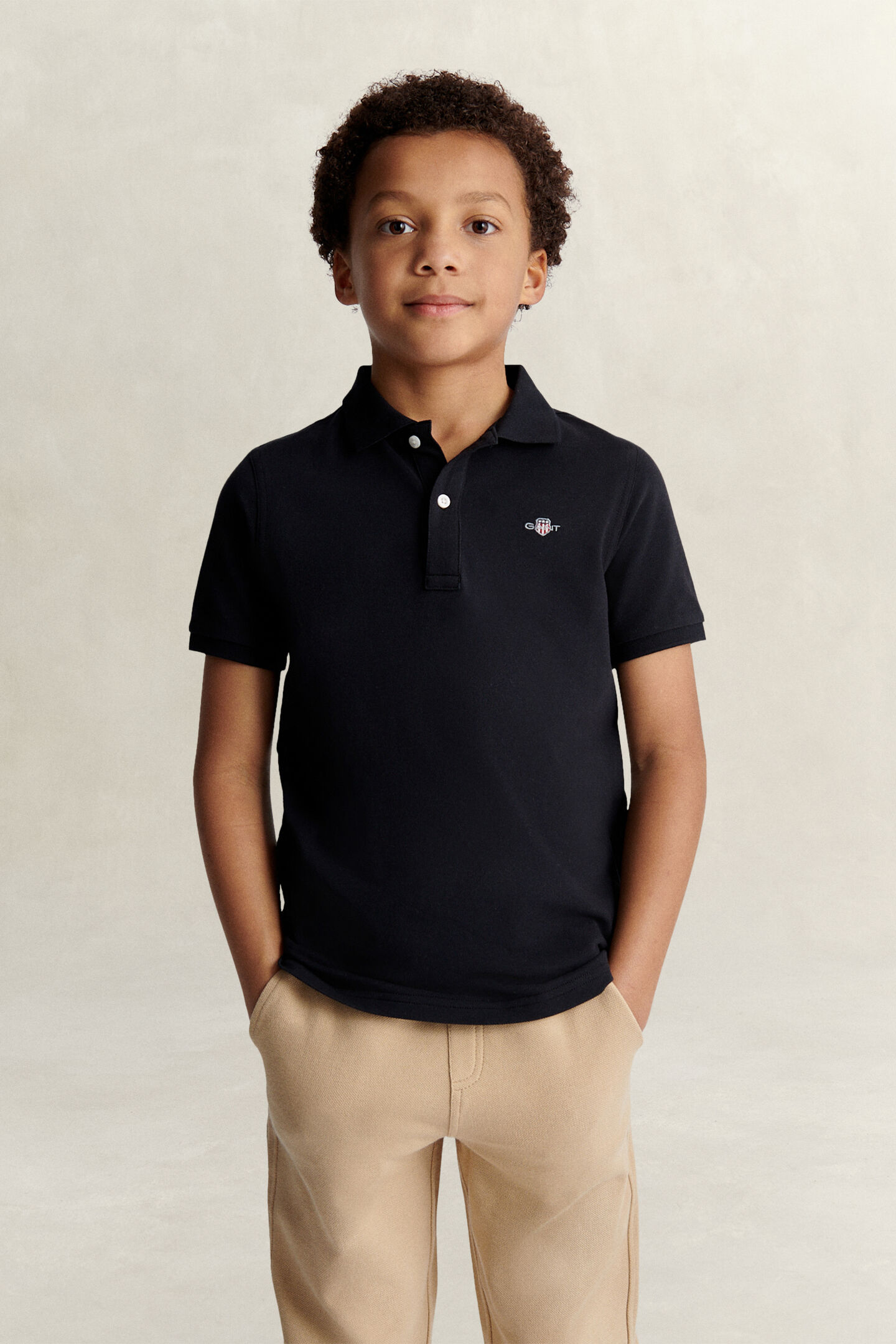 Teens Shield Piqu&eacute; Polo Shirt