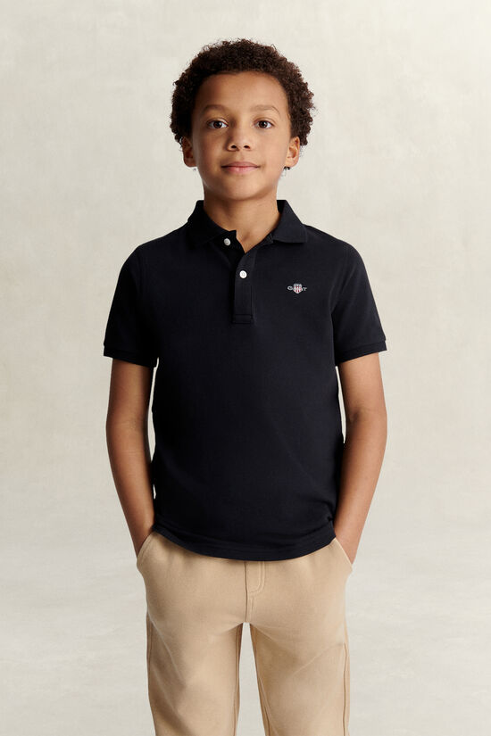 Teens Shield Piqu&eacute; Polo Shirt