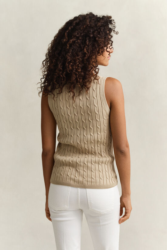 Cable Knit Tank Top