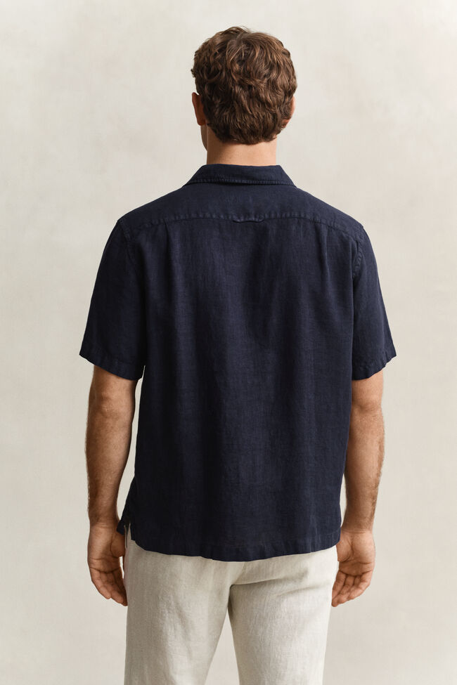 Short Sleeve Linen Shirt