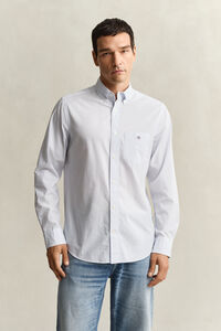 Banker Stripe Classic Poplin Shirt