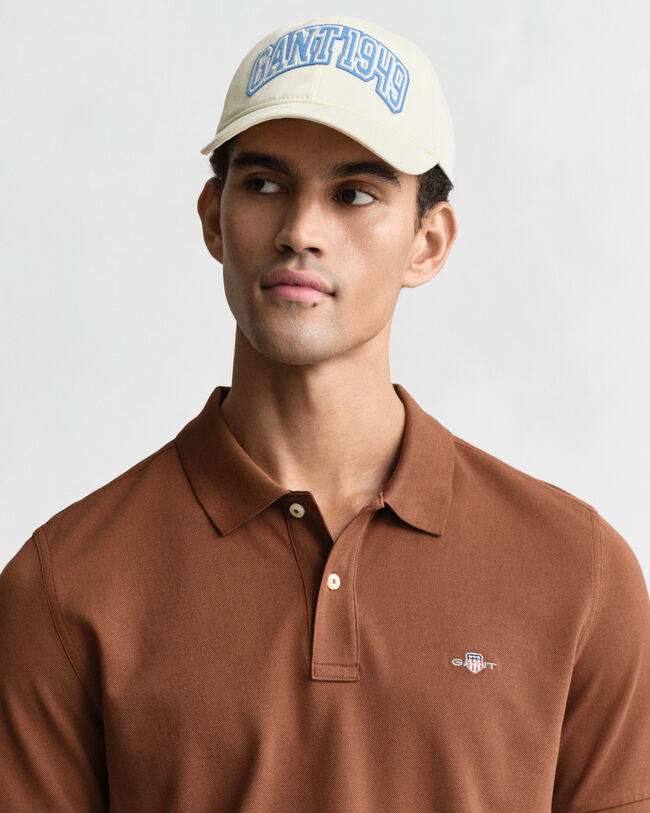 Regular Fit Shield Piqu&eacute; Polo Shirt