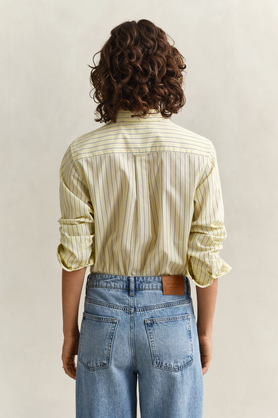 Regular Fit Classic Striped Poplin Shirt