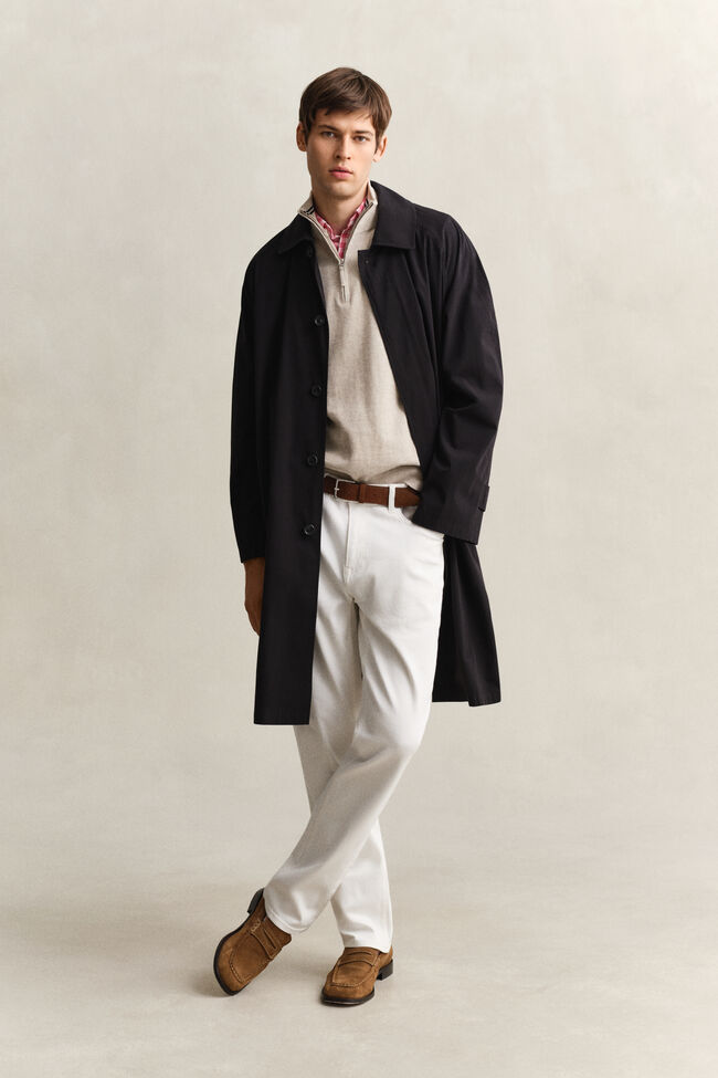 Classic Cotton Half-Zip Sweater