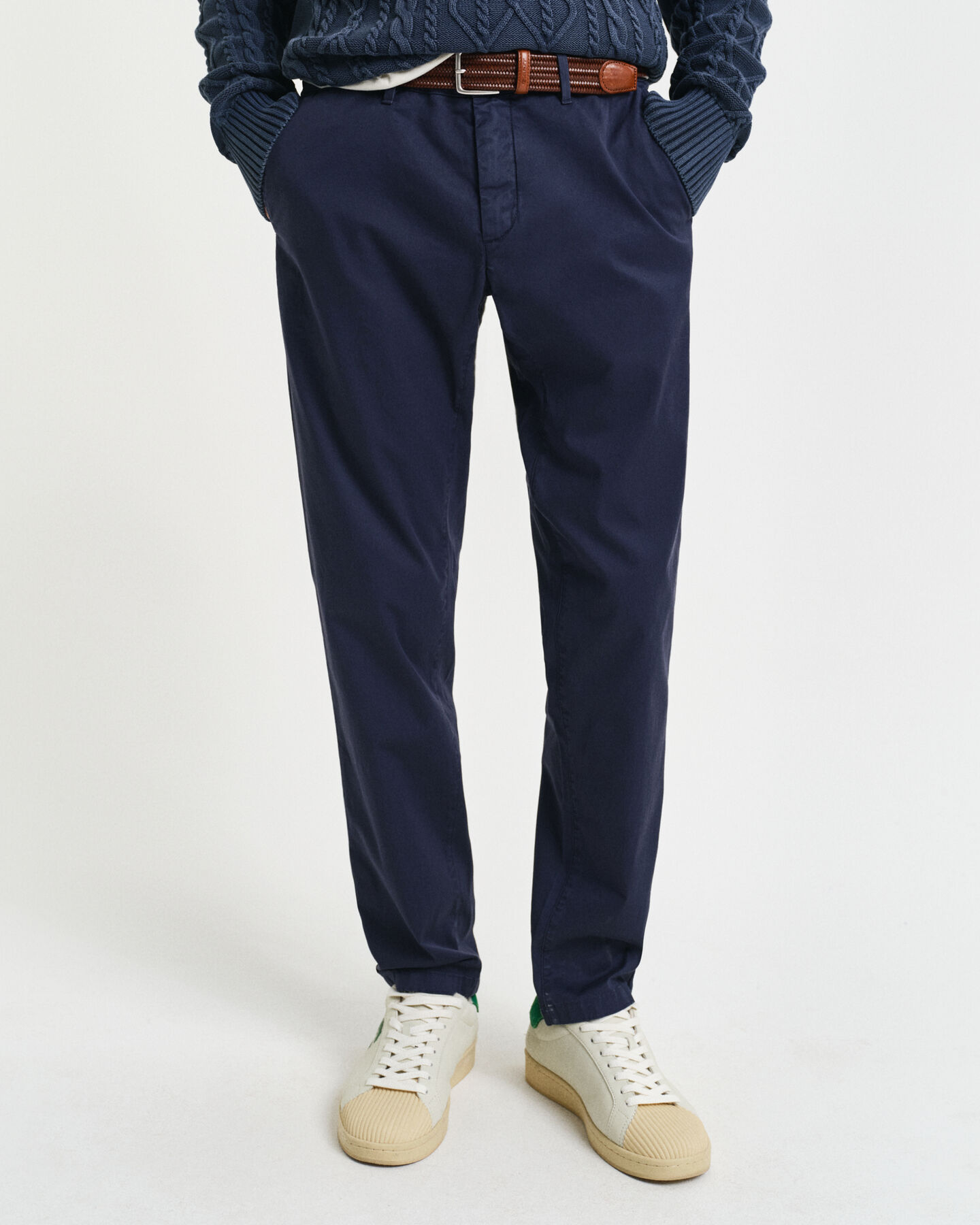 Slim Fit Sunfaded Chinos