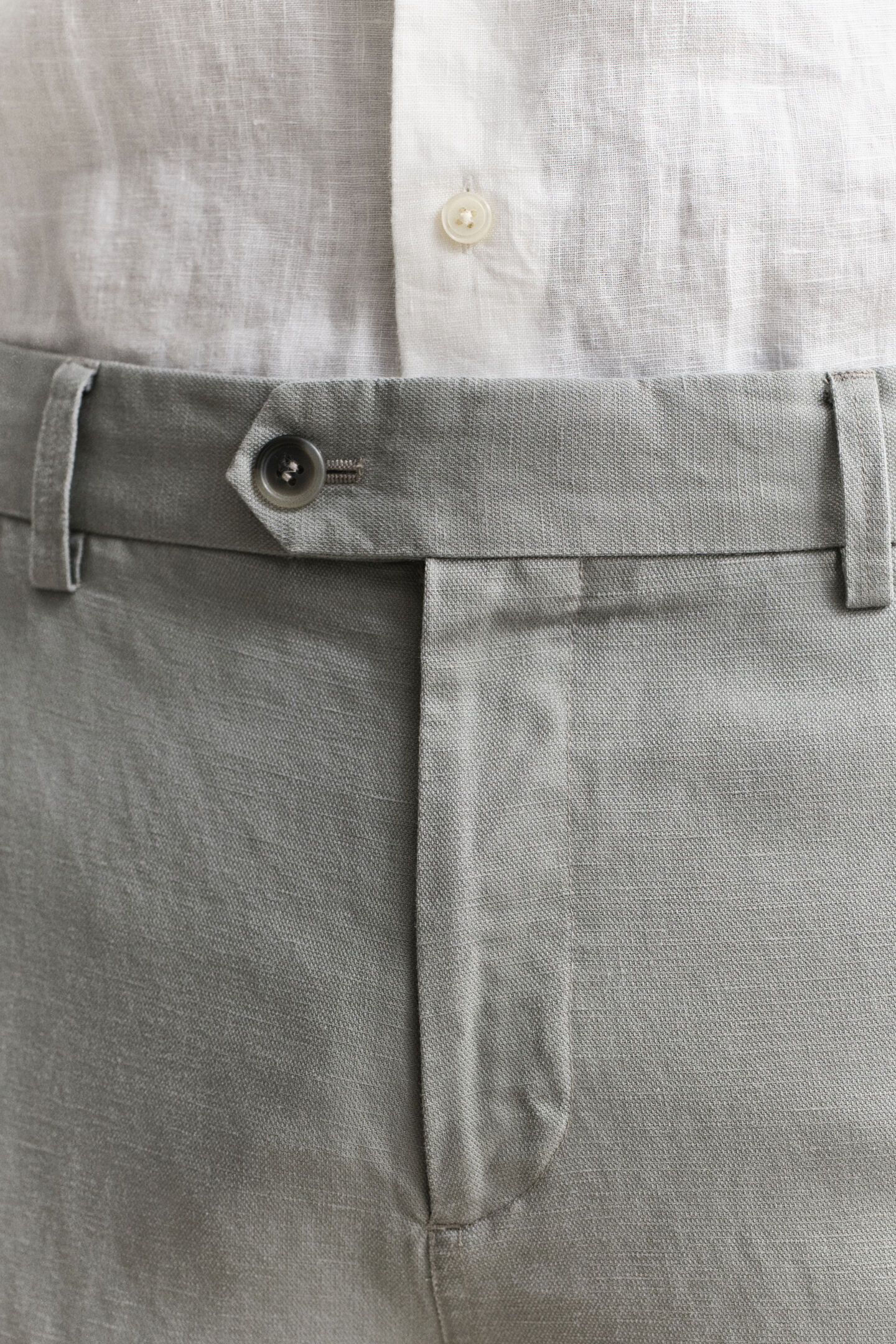 Lyocell Linen Suit Pants