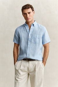 Short Sleeve Linen Shirt