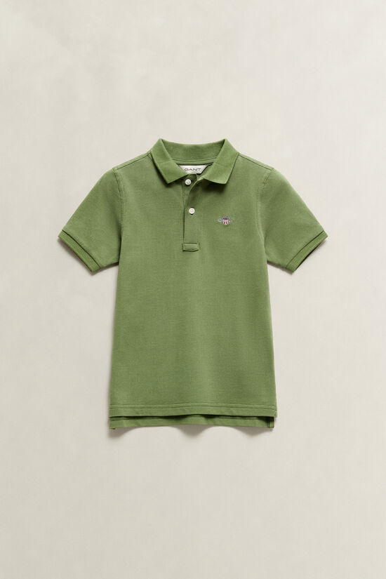 Kids Shield Piqu&eacute; Polo Shirt