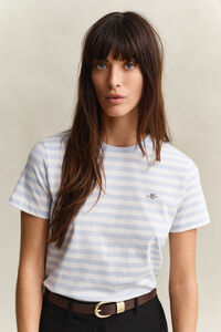 Striped Shield T-Shirt