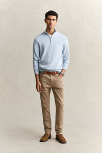 Classic Cotton Half-Zip Sweater