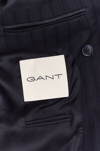 Tonal Pinstripe Suit Jacket