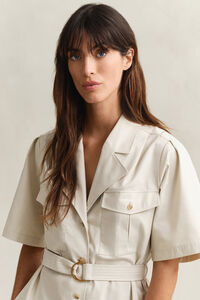 Belted Utility Dress