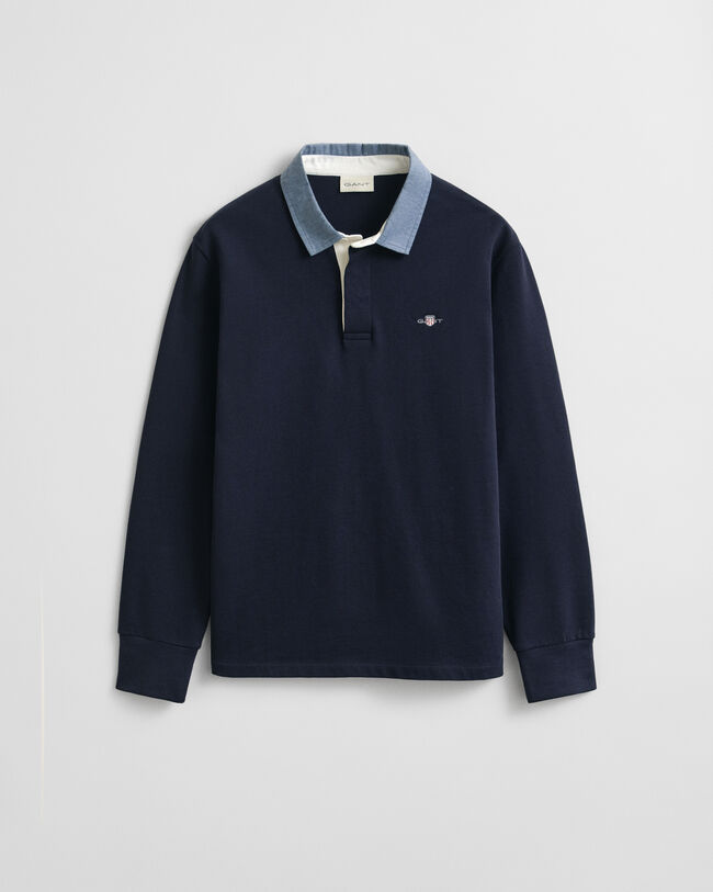 Chambray Collar Heavy Rugger