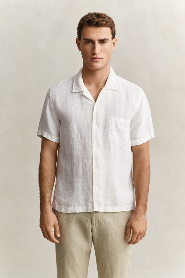 Short Sleeve Linen Shirt