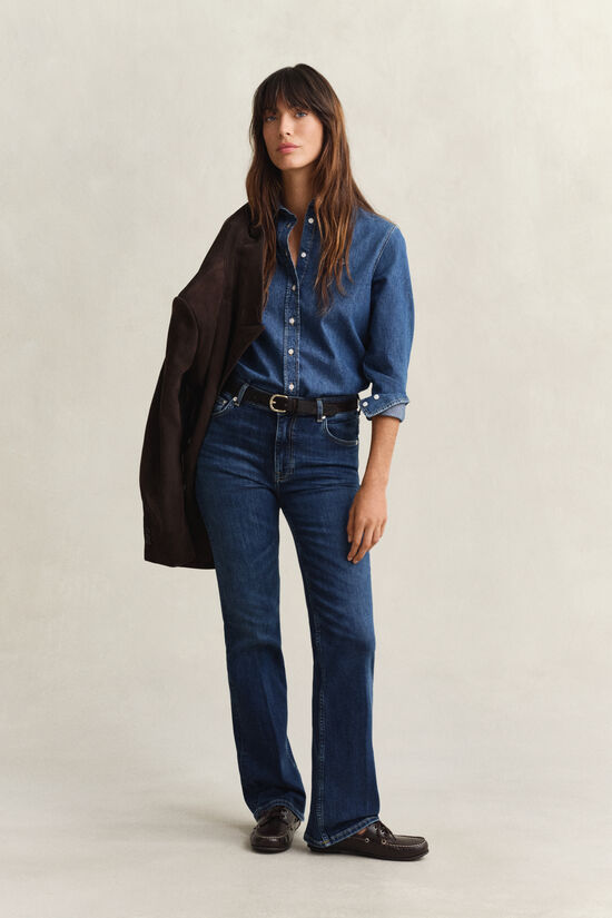 Flared Stretch Jeans