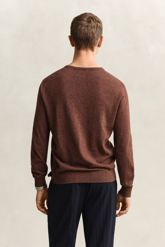 Slub Cotton Blend Sweater