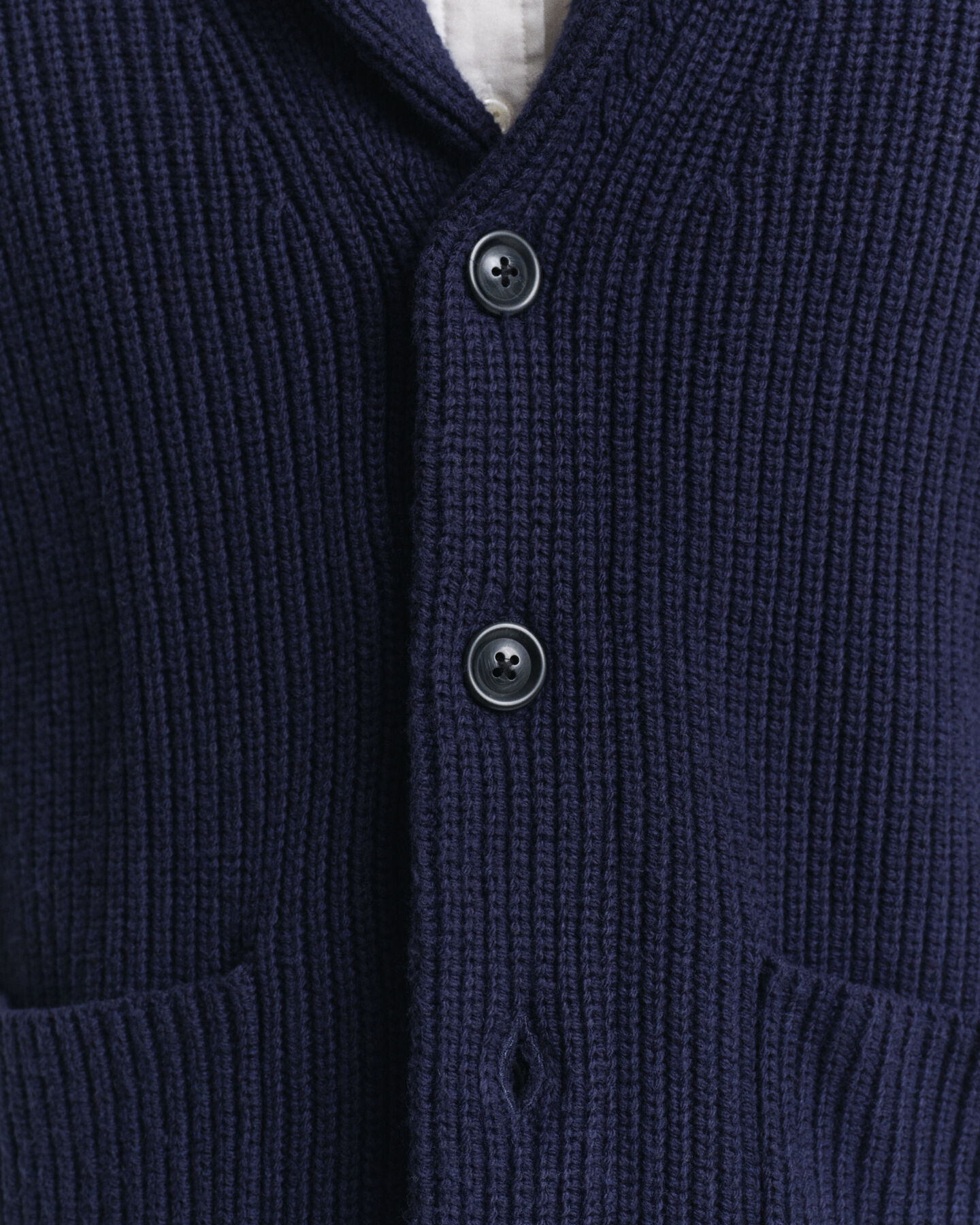 Wool Blend Shawl Collar Cardigan