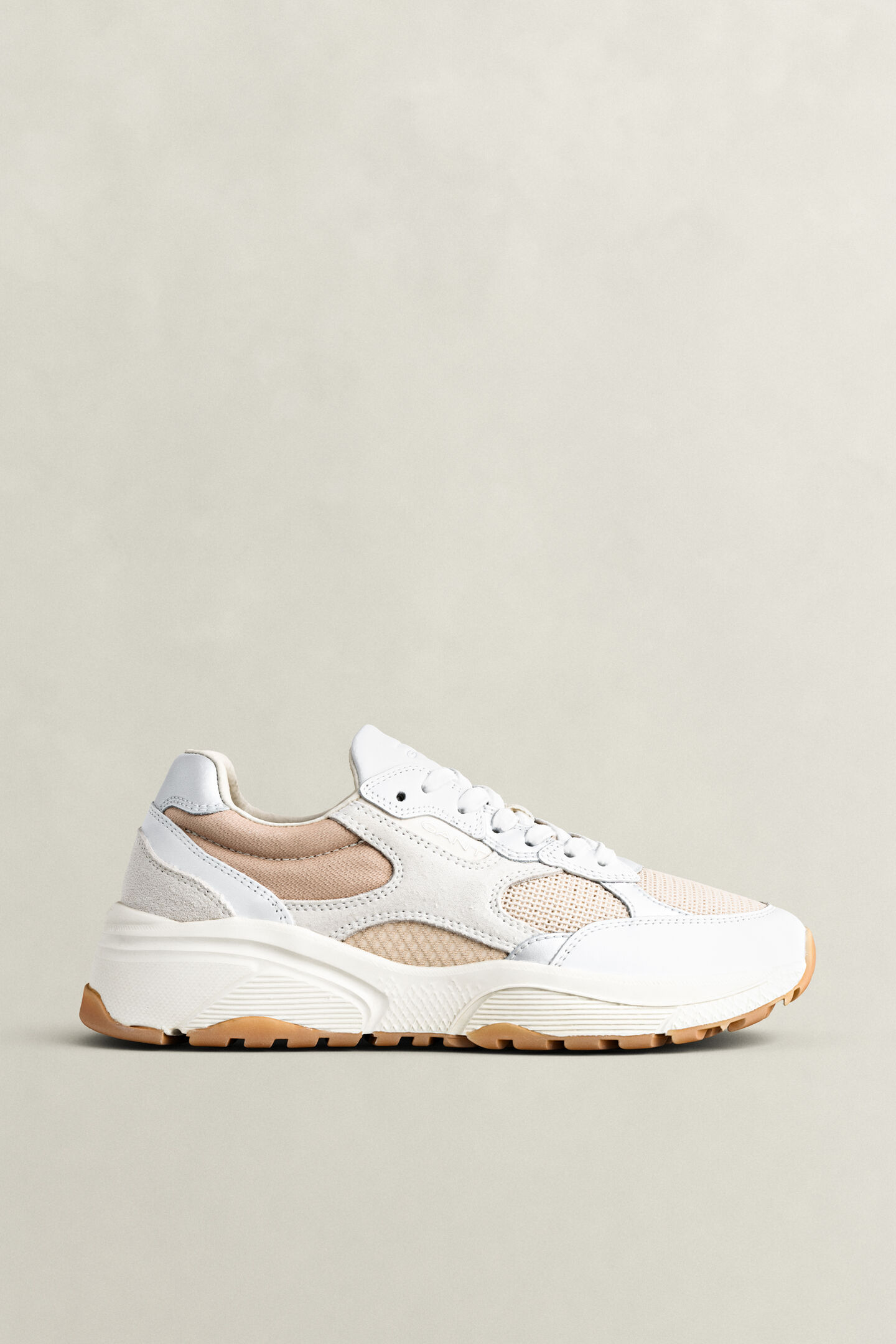 Newile Leather Nylon Sneakers