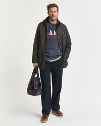 Collegiate Graphic Crew Neck Sweatshirt