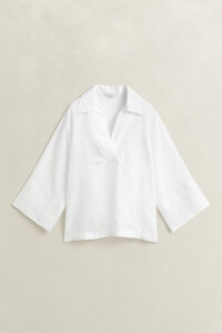 Popover Linen Shirt
