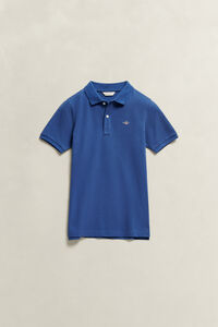 Teens Shield Piqu&eacute; Polo Shirt
