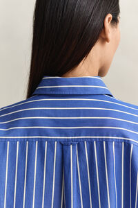 Relaxed Fit Classic Striped Poplin Shirt